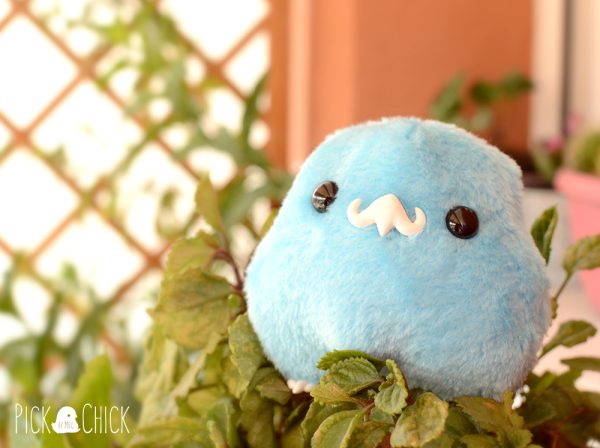 Chiripio Peluche pollito kawaii hecho a mano