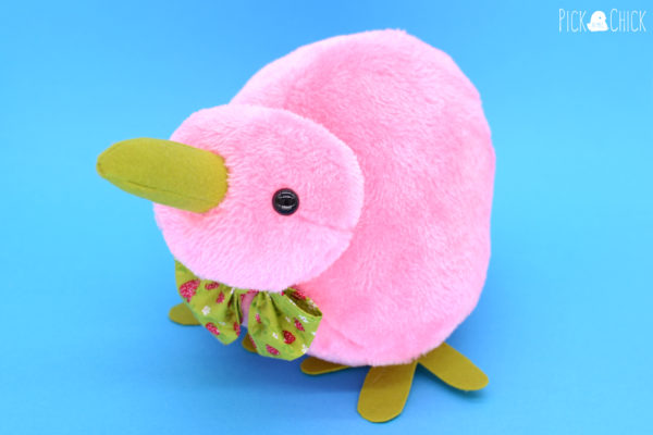 peluche ave kiwi fresa