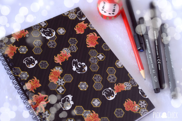 libreta gatos japoneses kawaii