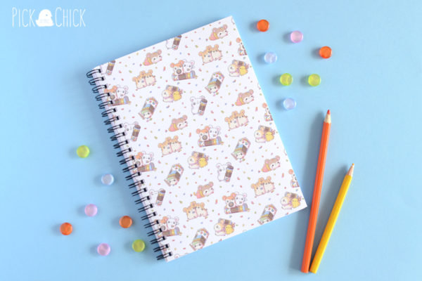 libreta hamtaro