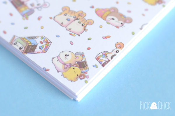 libreta hamtaro hamster kawaii fanart