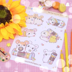 hamtaro stickers