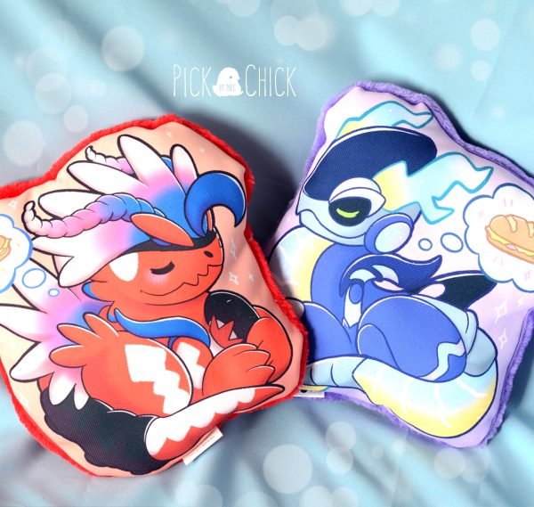 miraidon koraidon pillow kawaii pokemon