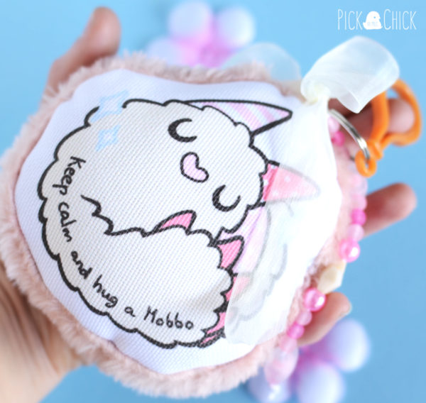 llavero charm peluche monstruo kawaii mobbo