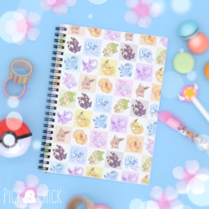 notebook pokemon eeveelutions