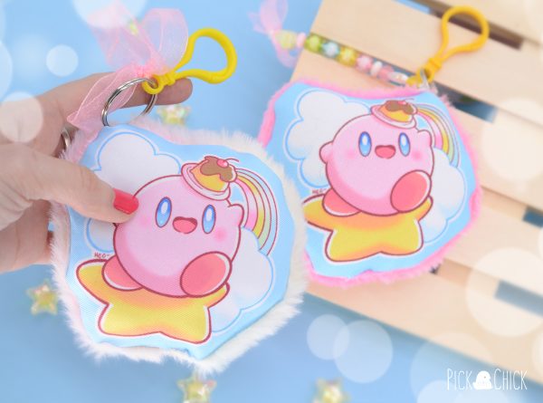 kawaii kirby keychain