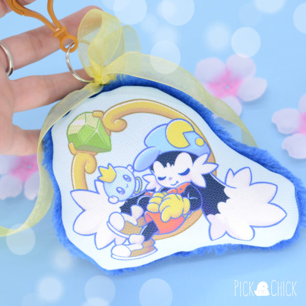 Llavero de tela Klonoa (hecho a mano)