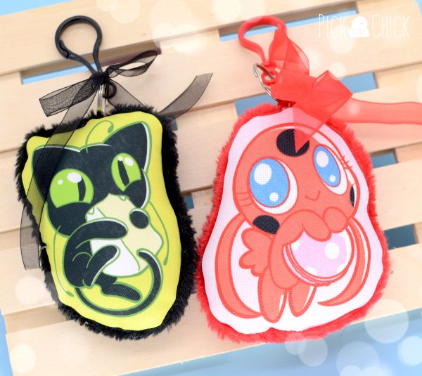 tikki plagg keychain miraculous ladybug kwami