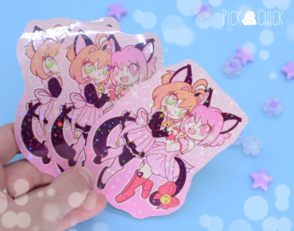 Pegatinas kawaii con foil brillante (varios modelos) - Imagen 4