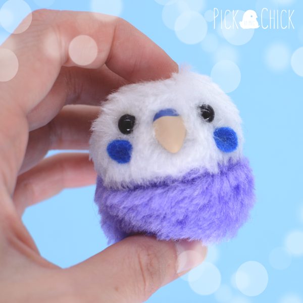 Mini Peluche Periquito hecho a mano (varios modelos, personalizable) - Imagen 6