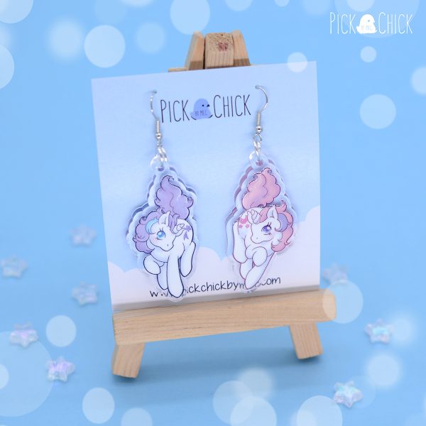 pendientes unicornio kawaii