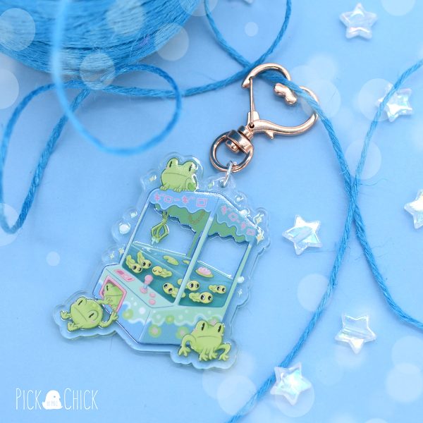 frog kawaii keychain