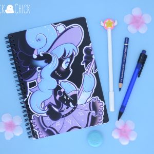 witch pastel goth notebook