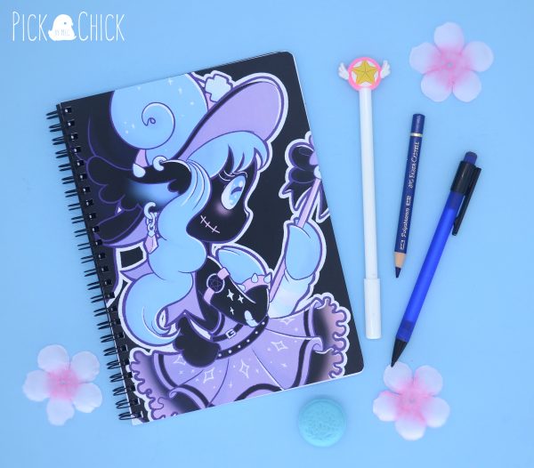 witch pastel goth notebook