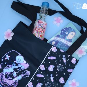 kawaii goth totebag