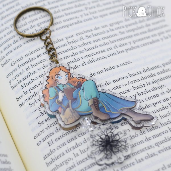 Llavero acrílico Shallan y Patrón, de El Archivo de las Tormentas (Cosmere) - Imagen 2